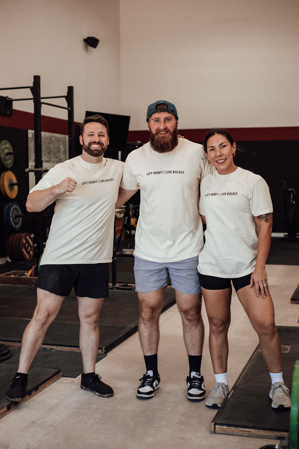 Barbells & Brews Tee — Front